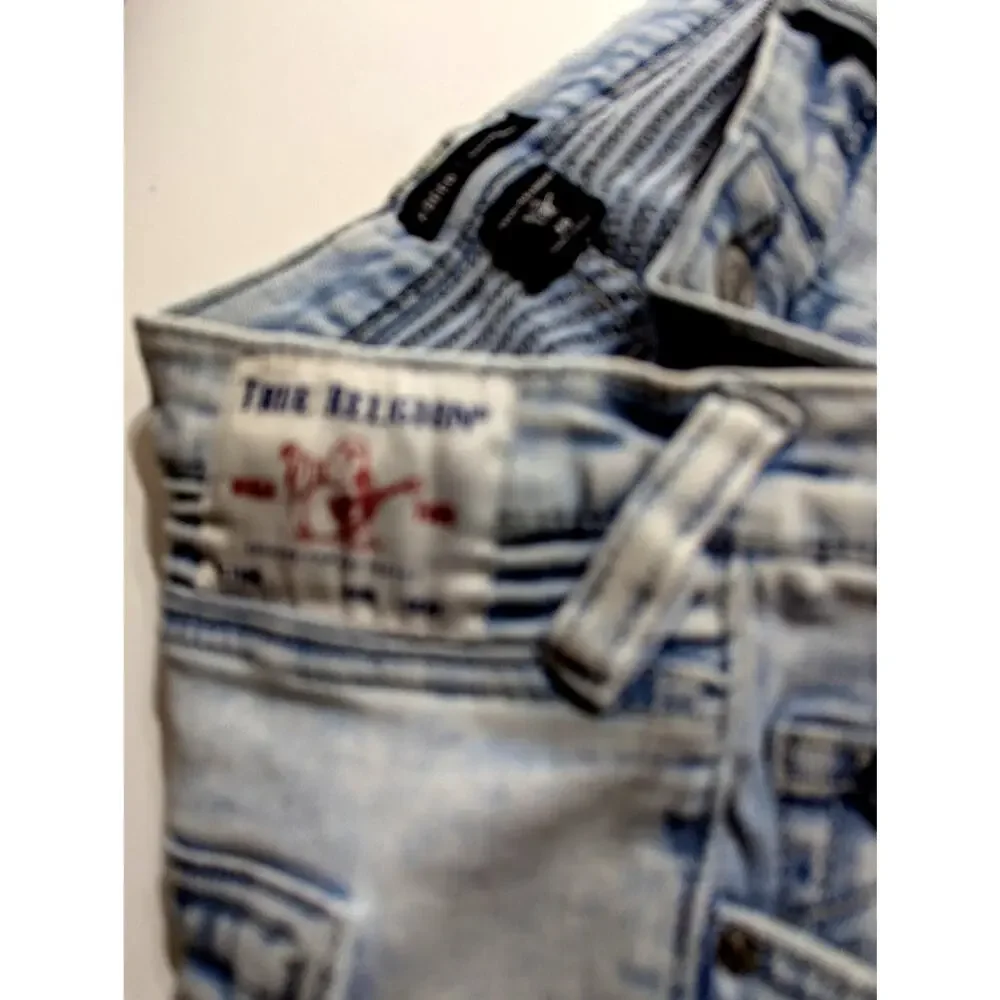 Tru religion world tour Mens Jeans Biker Waist 36